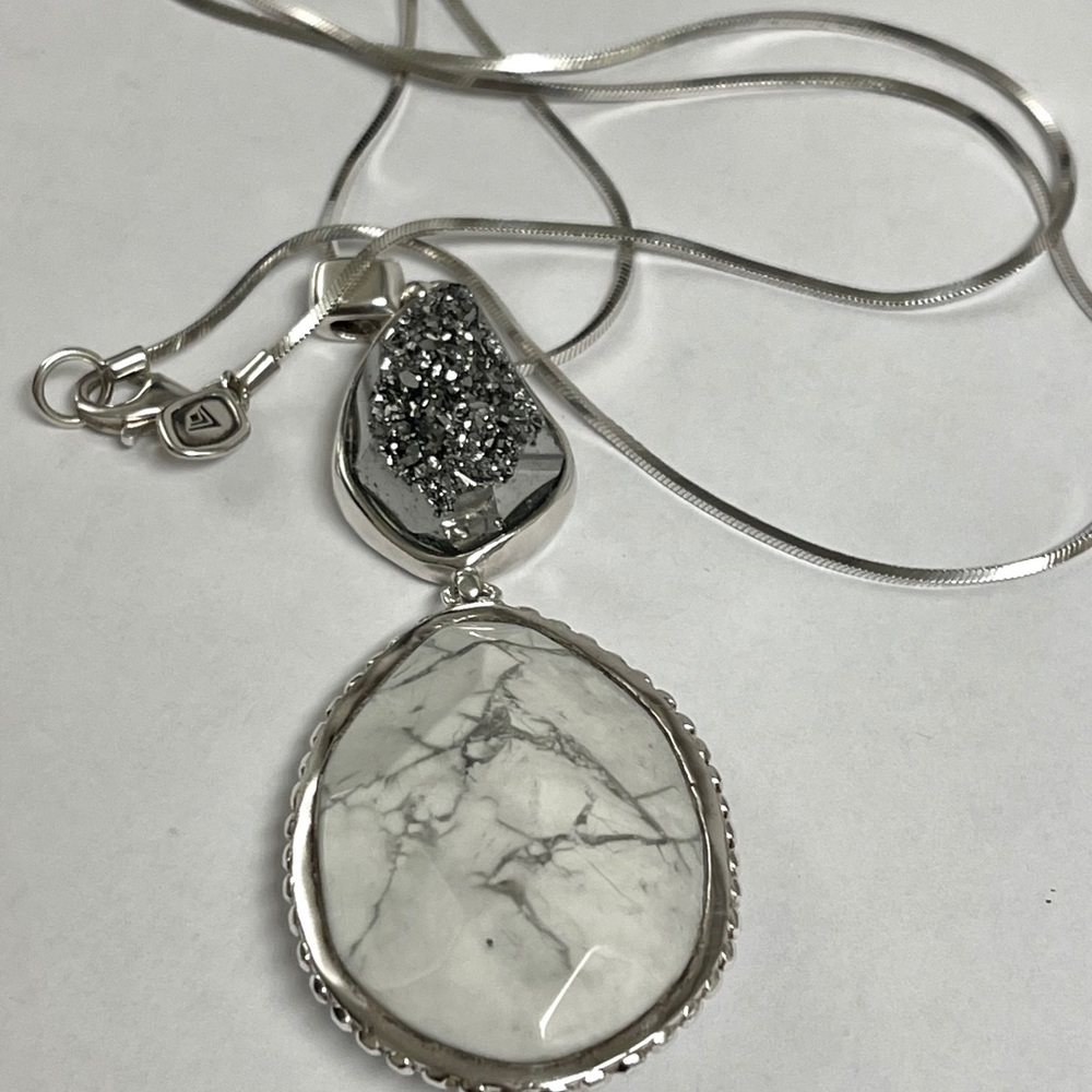 Silpada Sterling Silver Two To Tango Necklace